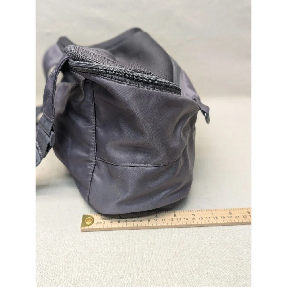 Top Paw Small Pet Carrier Gray Adjustable Strap With Side Open Storage *No Dog*